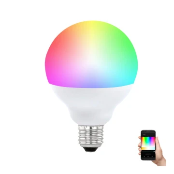 Bec LED RGB dimabilă CONNECT E27/13W Eglo