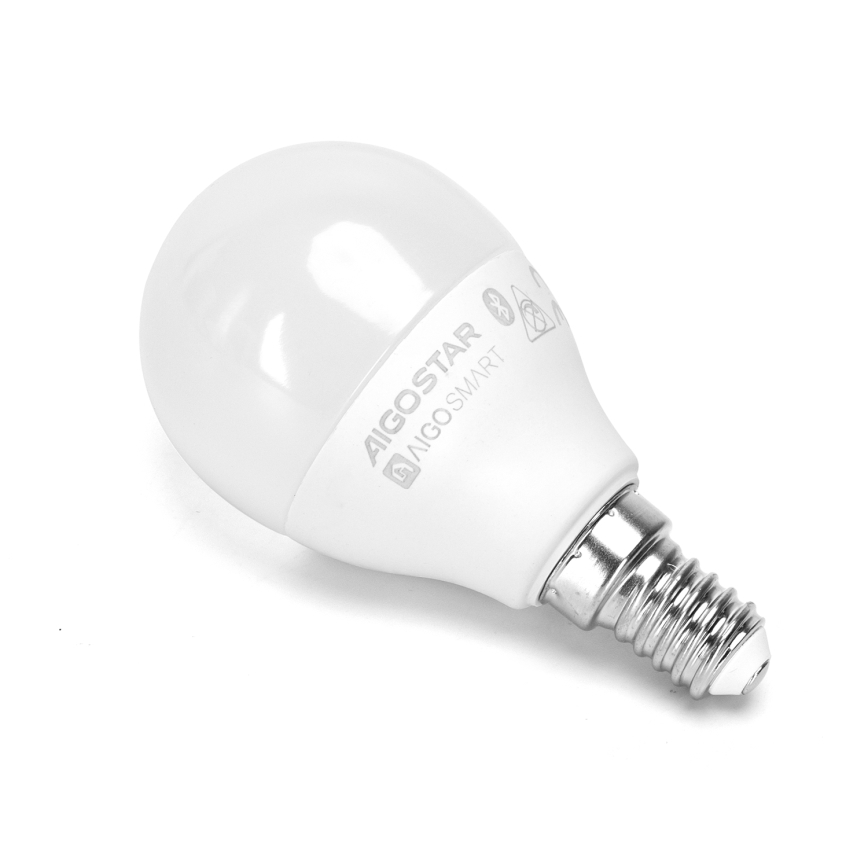 Bec LED RGBW Aigostar G45 E14/4,9W/230V 2700-6500K