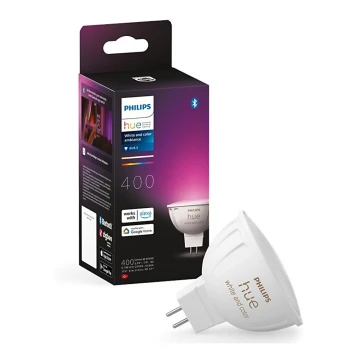 Bec LED RGBW dimabil Philips Hue White And Color Ambiance GU5,3/MR16/6,3W/12V 2000-6500K