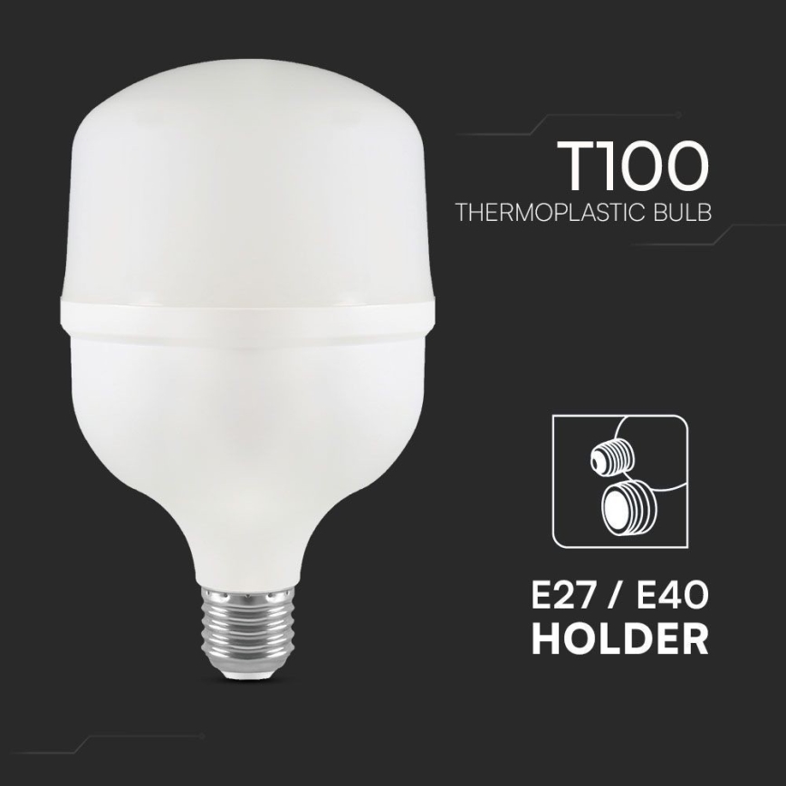 Bec LED T100 E27/30W/230V 4000K