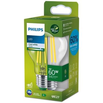 Bec LED VINTAGE Philips A60 E27/4W/230V 4000K