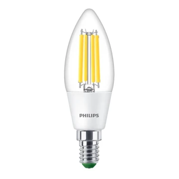 Bec LED VINTAGE Philips B35 E14/2,3W/230V 4000K