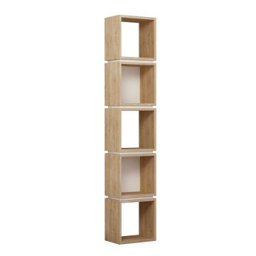 Bibliotecă MULTI 167x32 cm bej