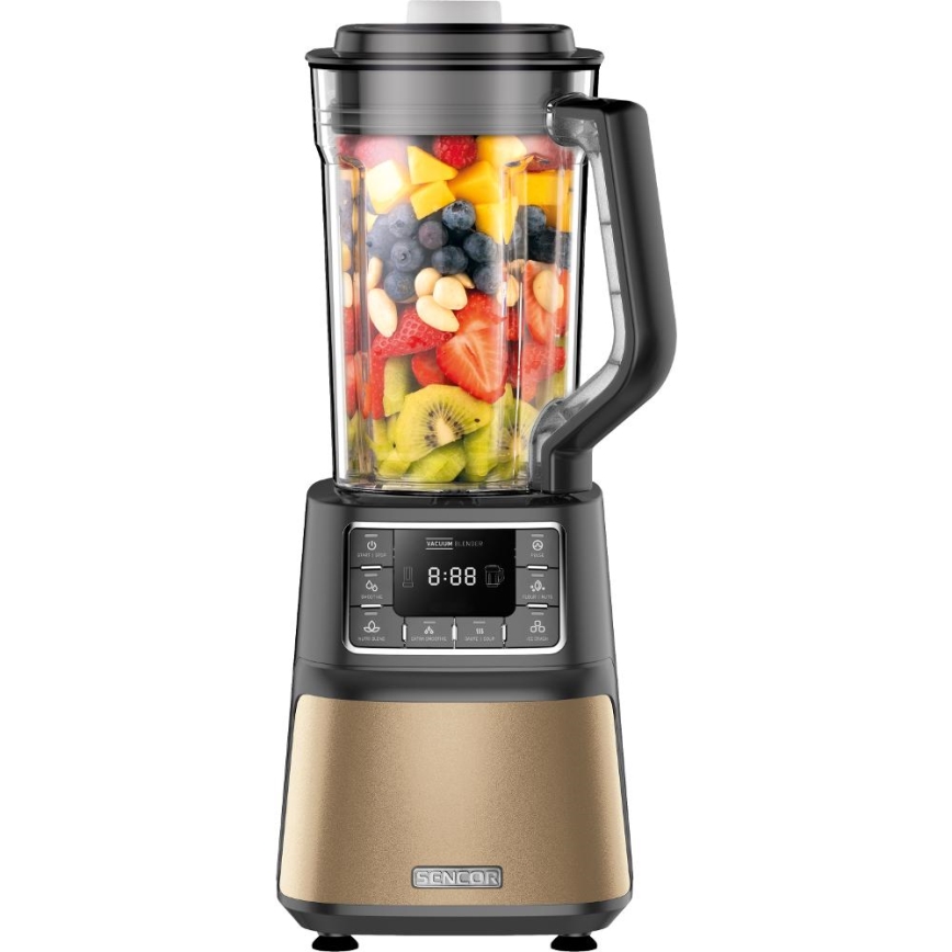 Blender cu mixare în vid Sencor 1500W/230V auriu