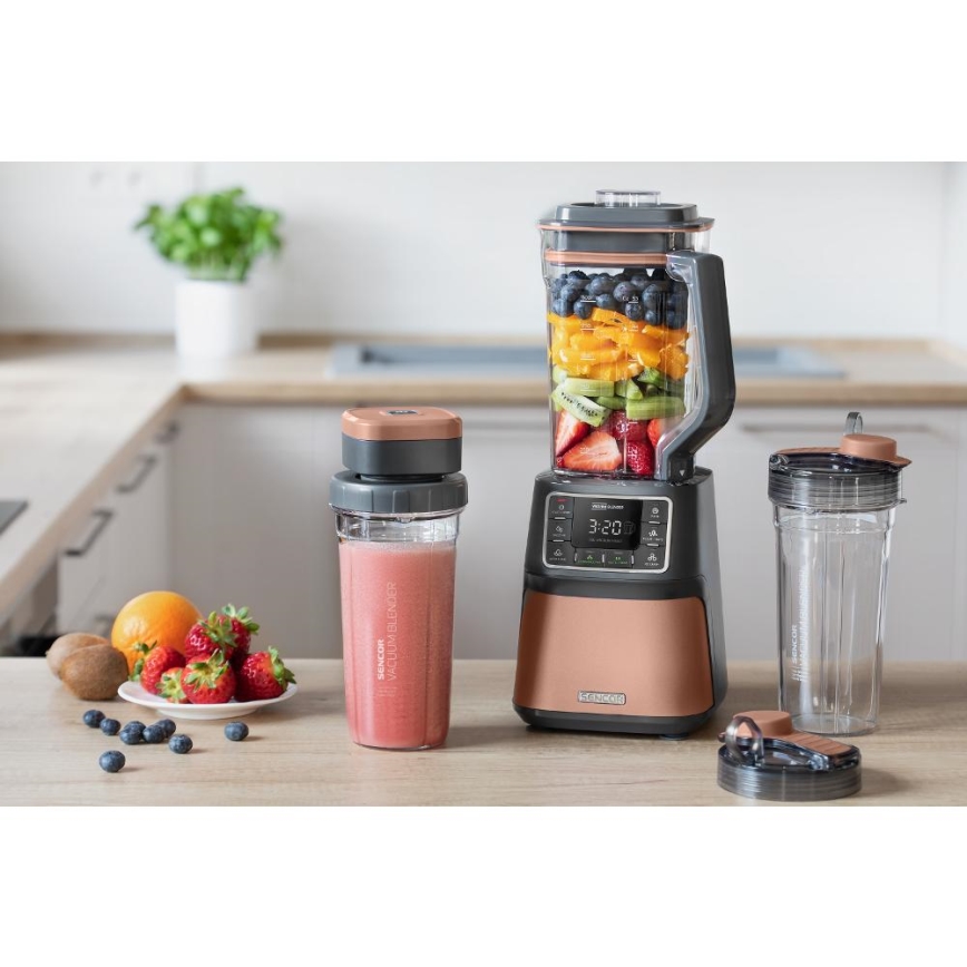 Blender cu mixare în vid Sencor 1500W/230V cupru