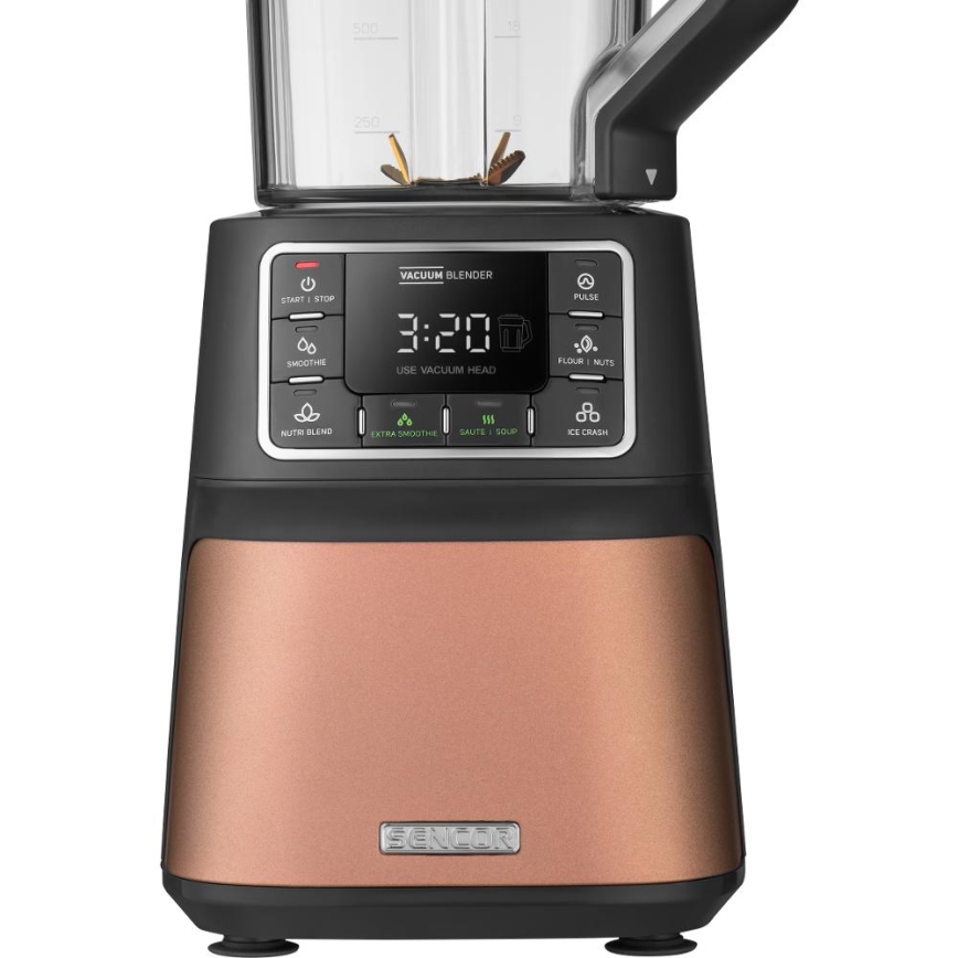 Blender cu mixare în vid Sencor 1500W/230V cupru