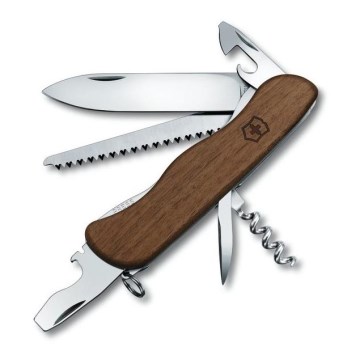 Briceag multifuncțional 11,1 cm/10 funcții lemn Victorinox