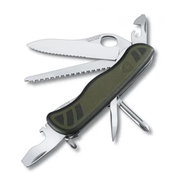 Briceag multifuncțional 11,1 cm/10 funcții verde Victorinox