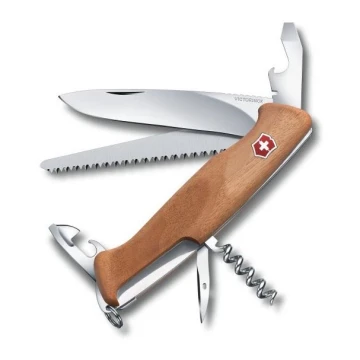 Briceag multifuncțional 13 cm/10 funcții lemn Victorinox