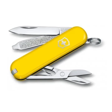 Briceag multifuncțional 5,8 cm/7 funcții galben Victorinox