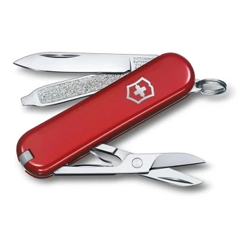 Briceag multifuncțional 5,8 cm/7 funcții roșu Victorinox