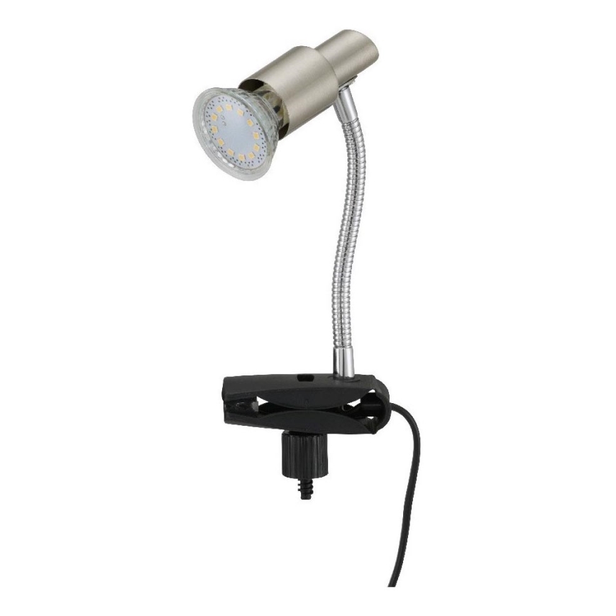 Briloner 2877-012P - Lampă de masă LED cu clips SIMPLE 1xGU10/3W/230V