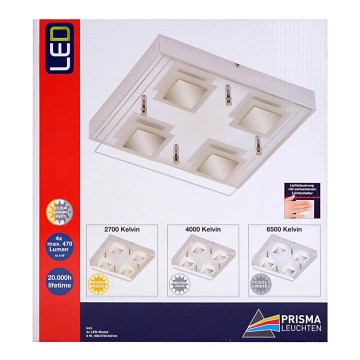 Briloner 3623-048 - LED Plafonieră AGILED LED/20W/230V