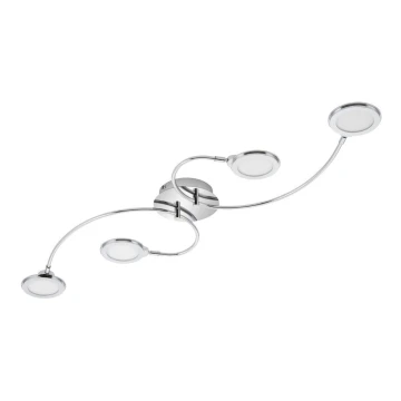 Briloner 3660-048 - LED Lustră aplicată dimmabilă CIRCOLARE 4x LED/5W/230V