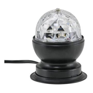 Briloner 7347-015 - LED glob de masa DISCO LIGHT 1xE27/3W/230V