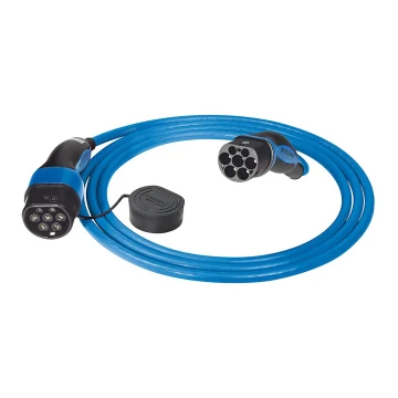 Cablu de încărcare pentru mașini electrice tip 2 7,5m 4,6kW 20A IP44 Mennekes