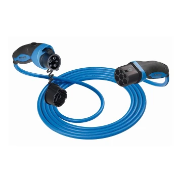 Cablu de încărcare pentru mașini electrice tip 2/tip 1 1 7,5m 3,7kW 20A IP44 Mennekes