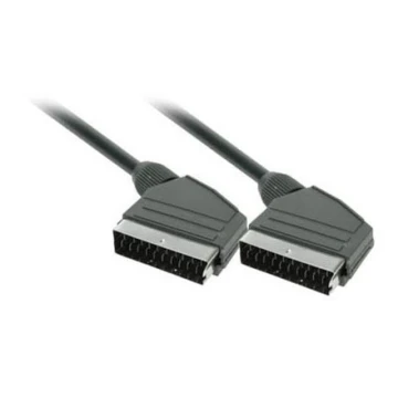 Cablu de semnal pentru conectare 2 dispozitive AV, conector SCART