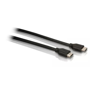 Cablu HDMI cu Ethernet, HDMI 1.4 conector A 5m negru Philips SWV2434W/10