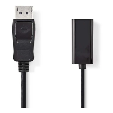 Cablu HDMI Plug DisplayPort - Iesire HDMI 0,2 m