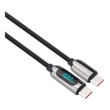 Cablu USB-C cu afișaj 100W 1m