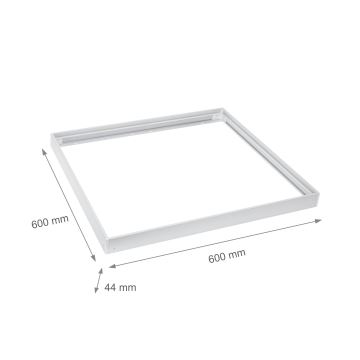 Cadru de instalare pentru panouri LED 600x600 mm alb