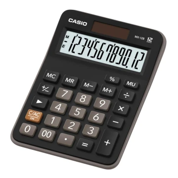 Calculator de birou 1xLR1130 negru Casio