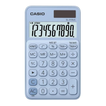 Calculator de buzunar 1xLR54 albastru Casio