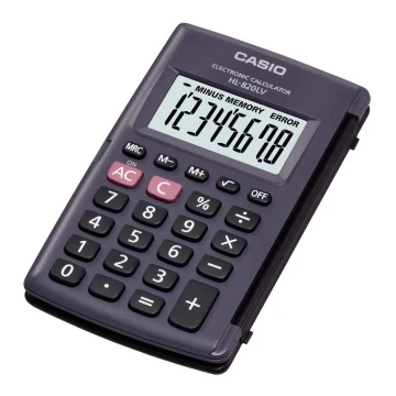 Calculator de buzunar 1xLR54 gri Casio