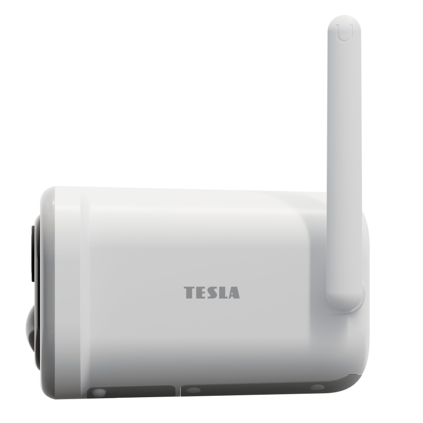 Cameră inteligentă de supraveghere de exterior cu senzor TESLA Smart 2K 1296p 9000 mAh 5V Wi-Fi IP65