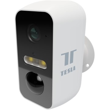 Cameră inteligentă de supraveghere de exterior TESLA Smart 4G 2K 1296p 9600 mAh 5V Wi-Fi IP65