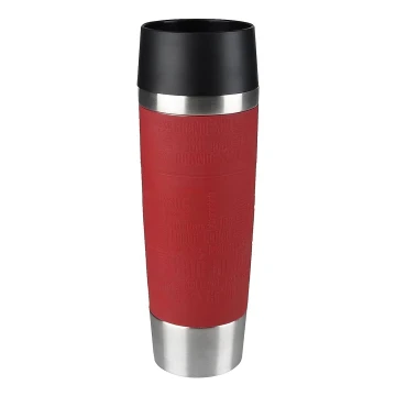 Cană de călătorie 500 ml TRAVEL MUG oțel inoxidabil/roșu Tefal