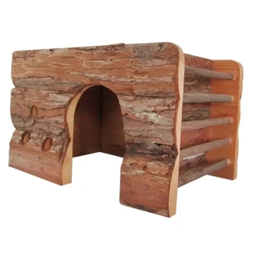 Căsuță din lemn pentru rozătoare Nobleza 25x40x29cm