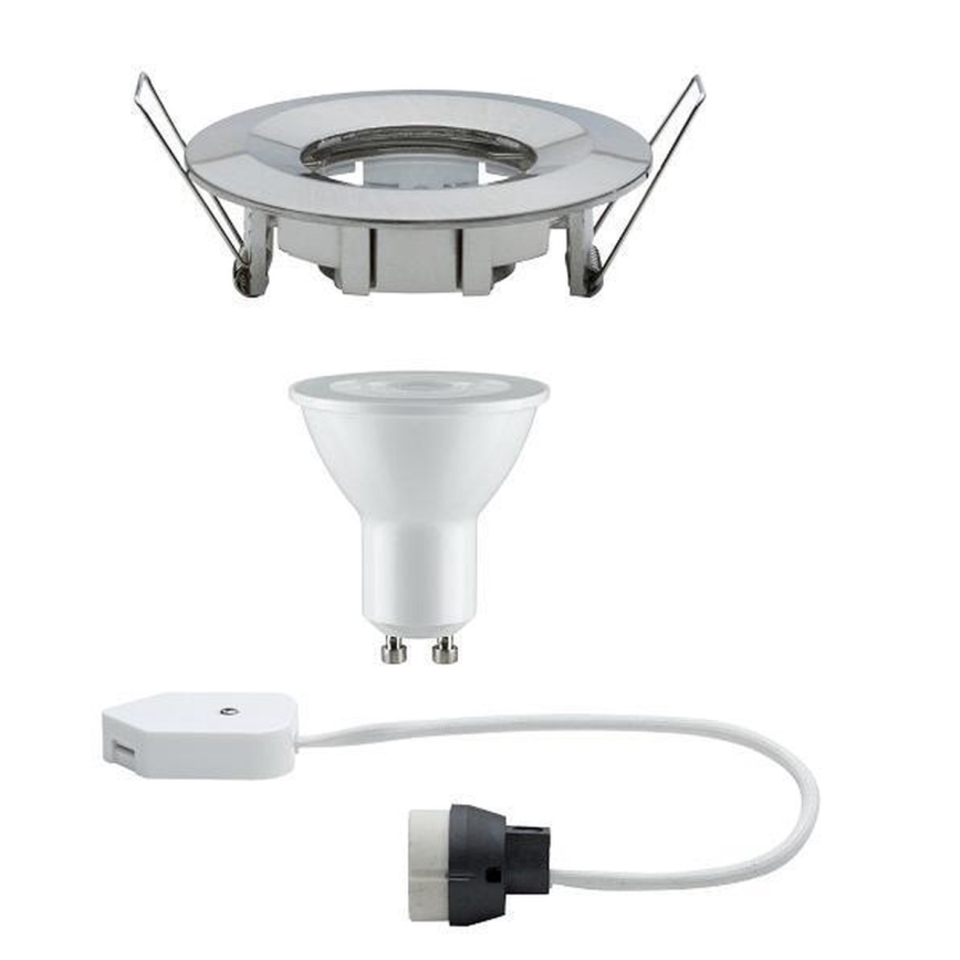 Corp de iluminat dimabil pentru baie Paulmann 93976 LED-GU10/7W IP65 NOVA 230V