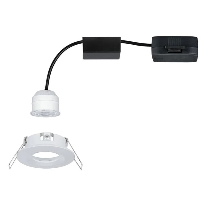 Corp de iluminat încastrat pentru baie Paulmann 94298 LED/4W IP44 COIN 230V