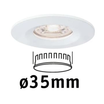 Corp de iluminat încastrat pentru baie Paulmann 94298 LED/4W IP44 COIN 230V