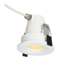 Corp de iluminat încastrat pentru baie ROMOLO 1xGU10/50W/230V IP65 white Azzardo AZ5389