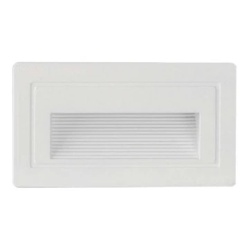 Corp de iluminat LED de exterior pentru scări LED/3W/230V 3000K IP65 alb