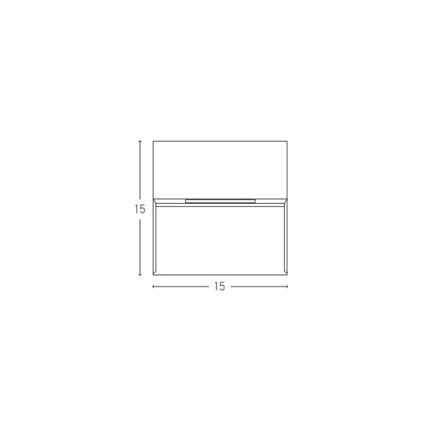 Corp de iluminat LED de exterior pentru scări LED/6W/230V IP65 antracit Zambelis E241-G