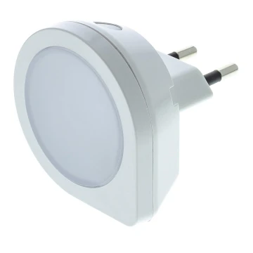 Corp de iluminat LED de orientare cu senzor LED/0,4W/230V alb
