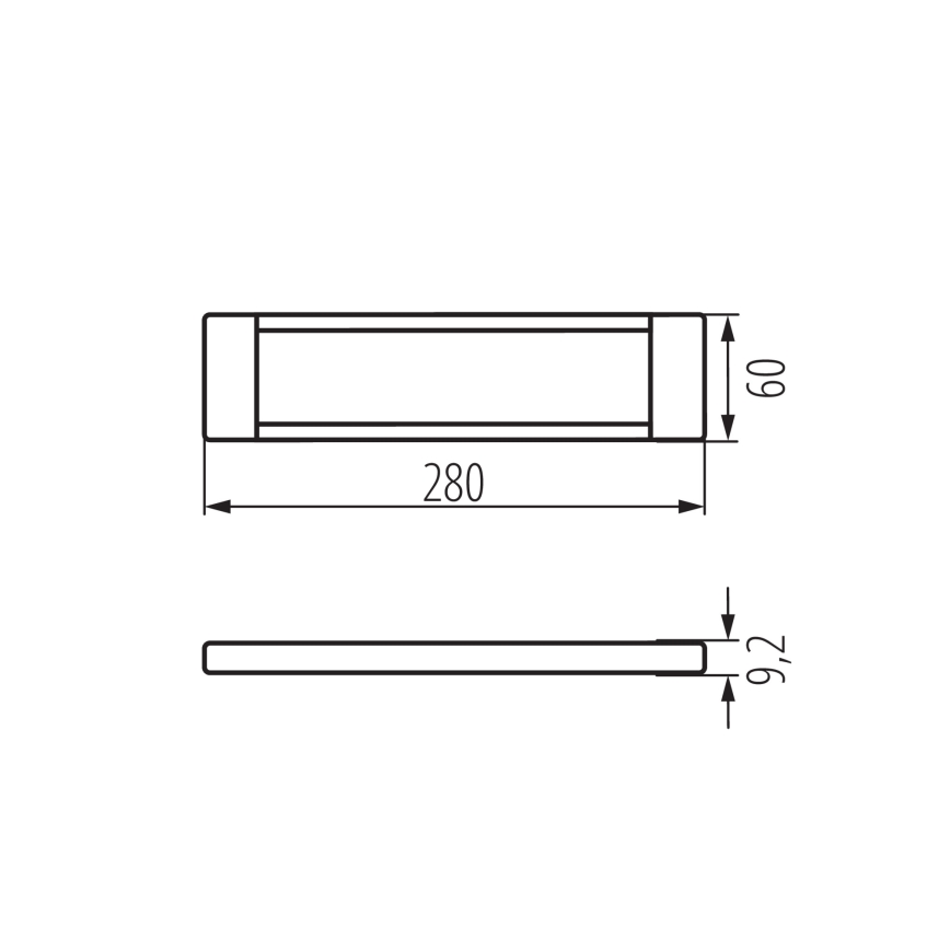 Corp de iluminat LED dimabil pentru mobilier DAXA LED/5W/24V 3000/4000/5500K