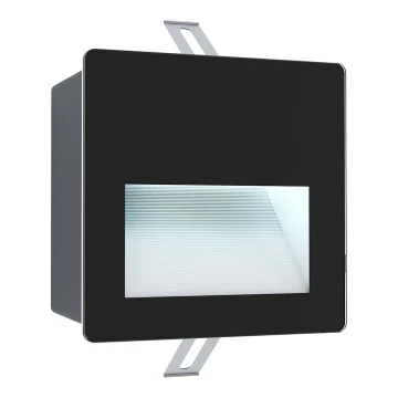 Corp de iluminat LED încastrat de exterior LED/3,7W/230V IP65 negru Eglo