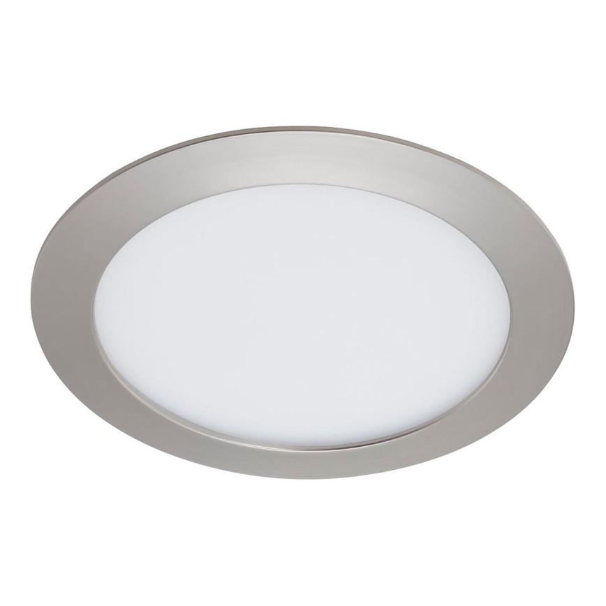 Corp de iluminat LED încastrat dimabil pentru baie Briloner 7292-012 FLAT LED/18W/230V IP44