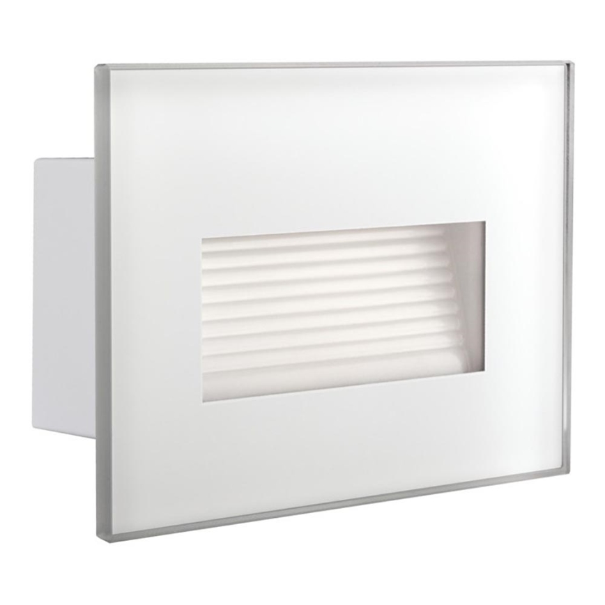 Corp de iluminat LED încastrat GLASI LED/3W/230V 3000K IP44 alb