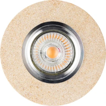 Corp de iluminat LED încastrat LED VITAR 1xGU10/5W/230V gresie – certificat FSC