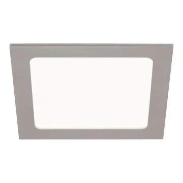 Corp de iluminat LED încastrat pentru baie Briloner 7186-012 FLAT LED/12W/230V IP44