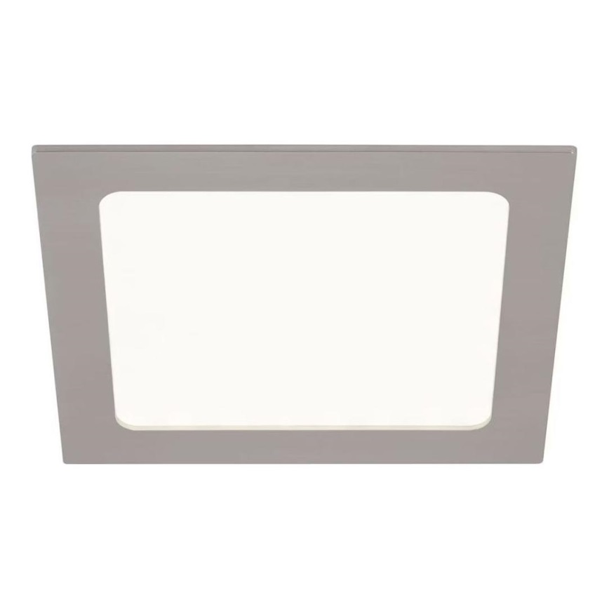 Corp de iluminat LED încastrat pentru baie Briloner 7186-012 FLAT LED/12W/230V IP44