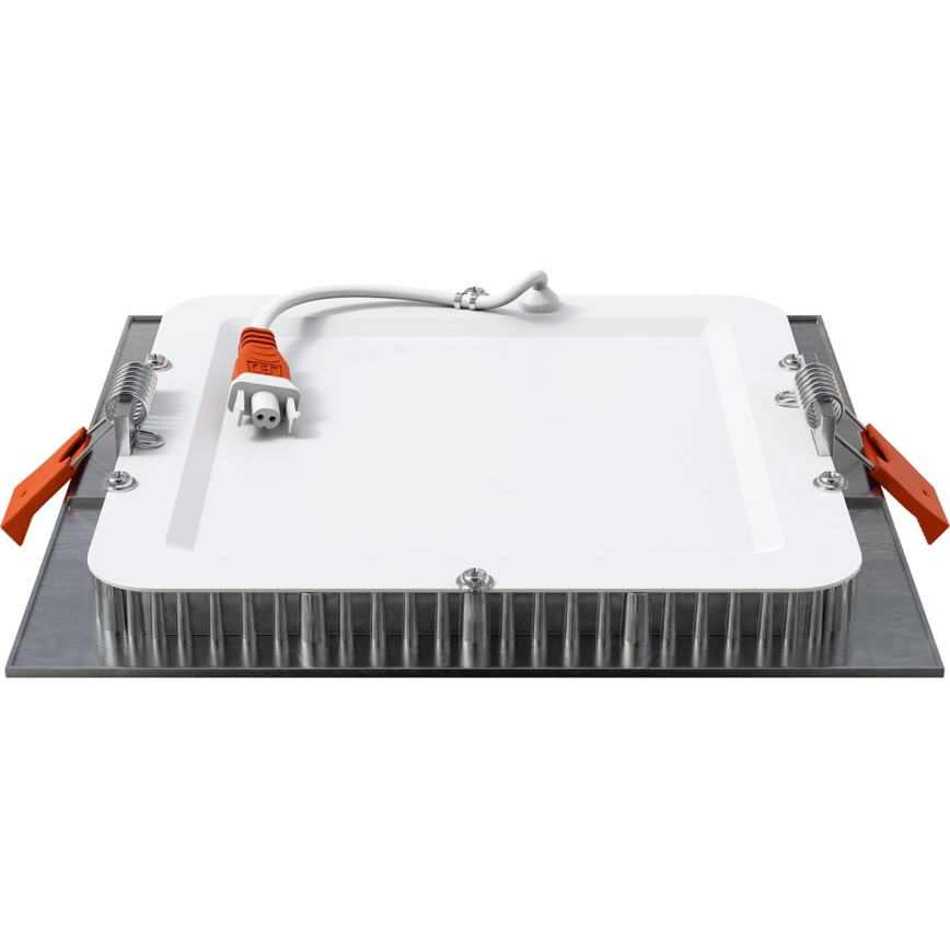 Corp de iluminat LED încastrat pentru baie SQUARE LED/12W/230V IP41 170x170 mm APLED