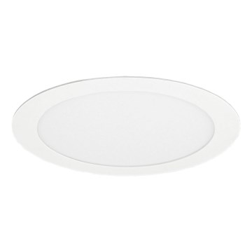 Corp de iluminat LED încastrat pentru baie VEGA LED/18W/230V 3800K d. 22,5 cm IP44 alb zăpadă