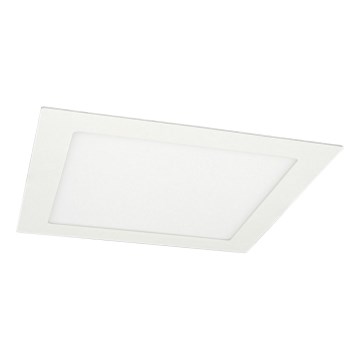 Corp de iluminat LED încastrat pentru baie VEGA LED/18W/230V 3800K d. 22,5 cm IP44 alb zăpadă